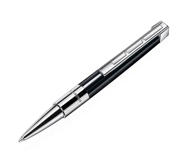 staedtler-74131-penna-a-sfera-in-resina-con-finiture-cromate-e-astuccio-regalo image 1