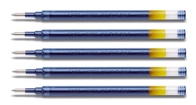 pilot-g2-bls-g2-7-set-5-ricariche-penna-gel-blu image 1
