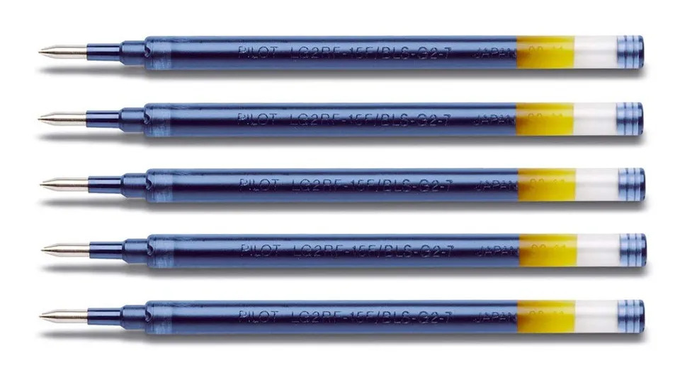 pilot-g2-bls-g2-7-set-5-ricariche-penna-gel-blu image 1