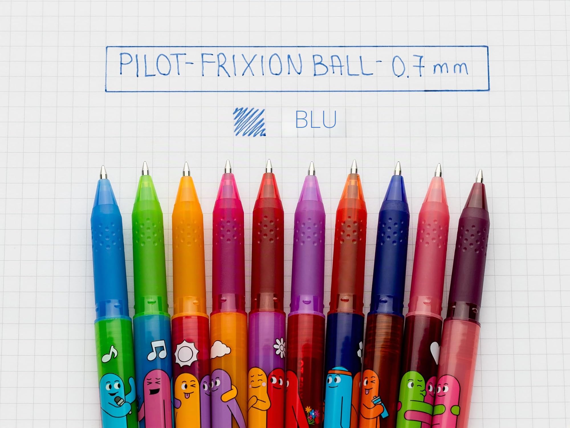 pilot-frixion-ball-edizione-limitata-frixion-friends-penna-cancellabile-ricarica image 5