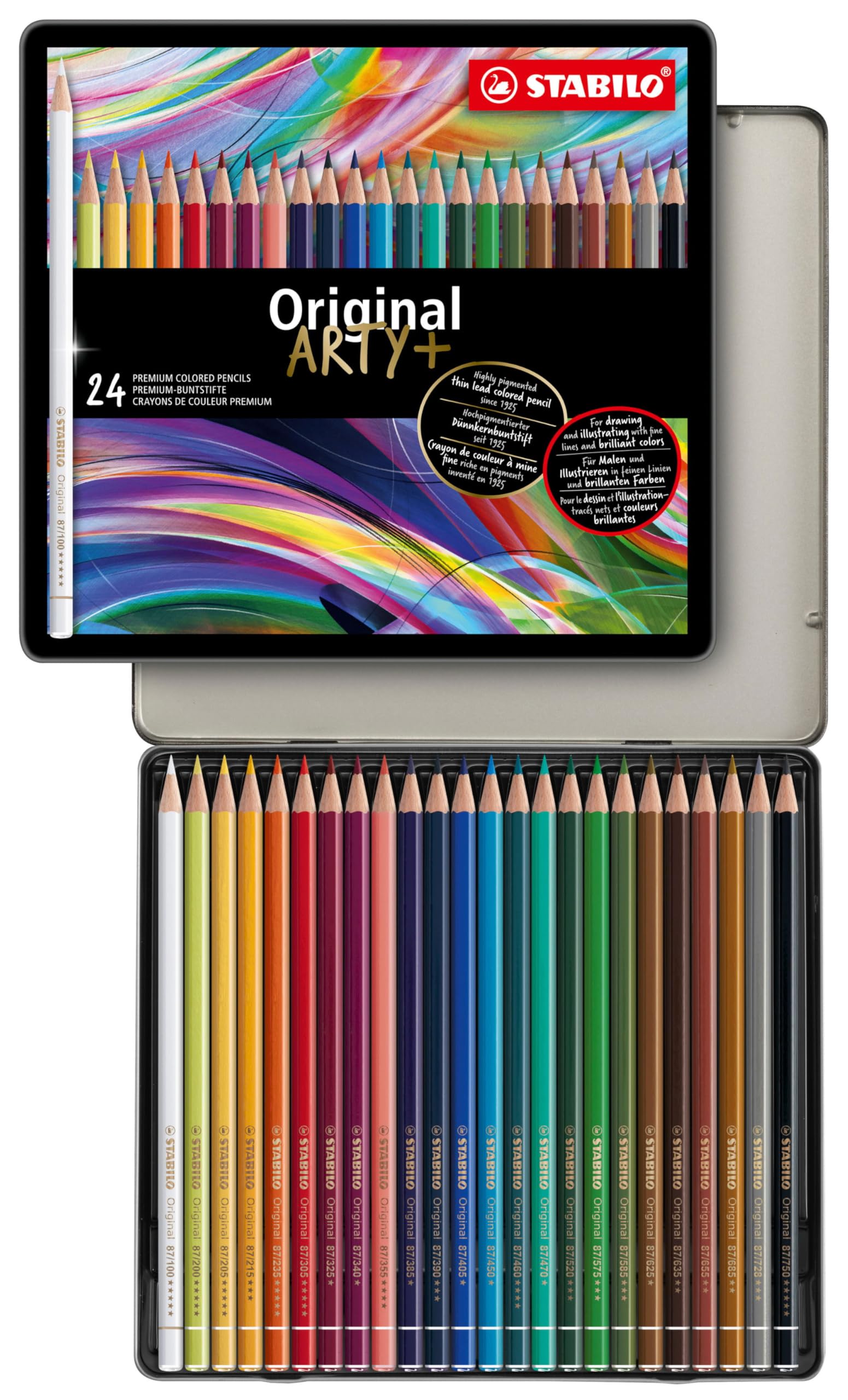 stabilo-original-matita-colorata-premium-mina-2-5-mm-parzialmente-acquerellabile image 8