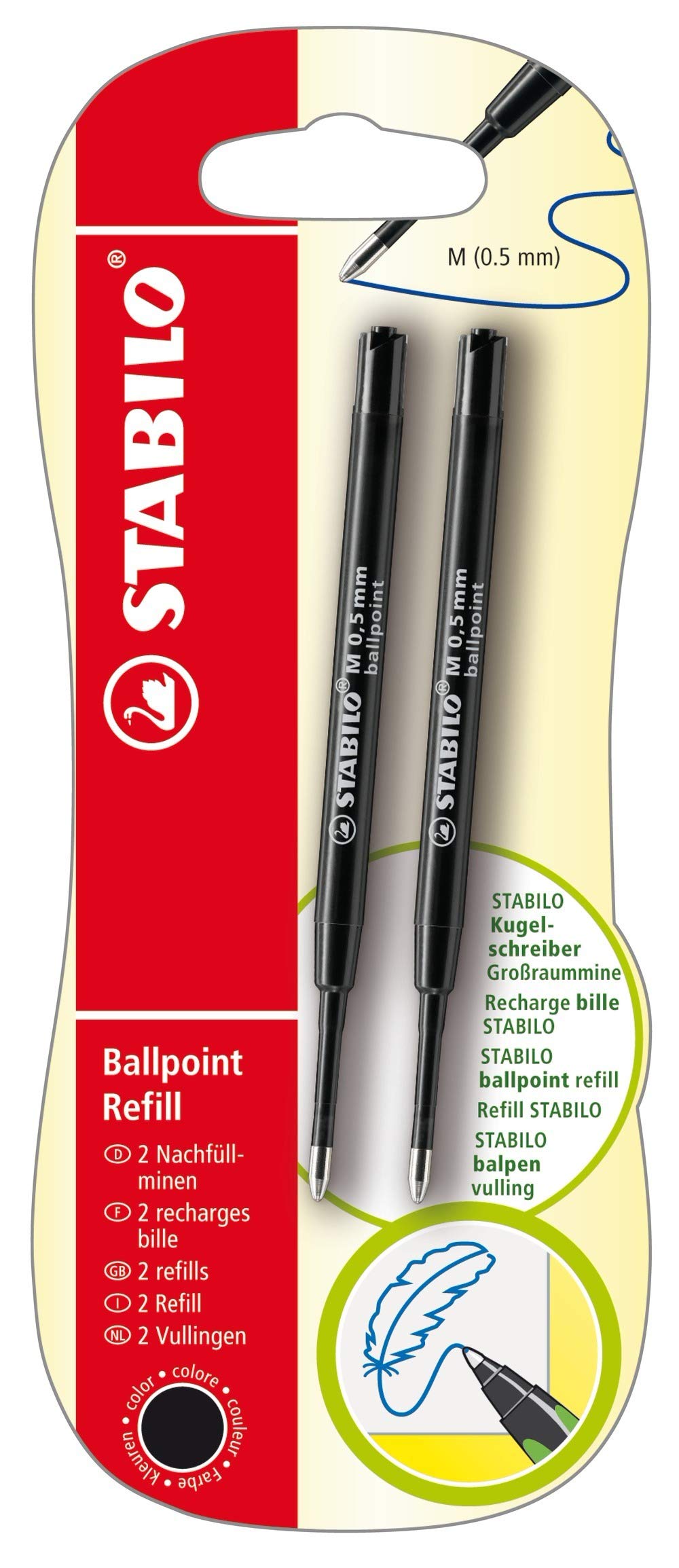 stabilo-cartuccia-refill-penna-a-sfera-pointball-0-5-mm image 6