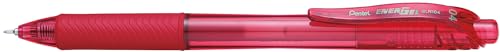 pentel-energel-x-bln104-roller-a-scatto-0-4-mm-rosso-12-pezzi image 8