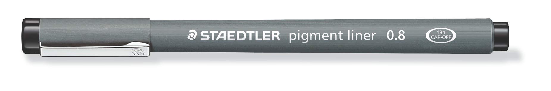 staedtler-pigment-liner-308-pennarello-nero-0-8-mm image 2