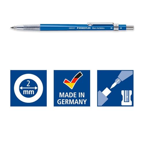 staedtler-mars-technico-780-c-pr5-confezione-5-1-portamine-2-mm-hb image 8