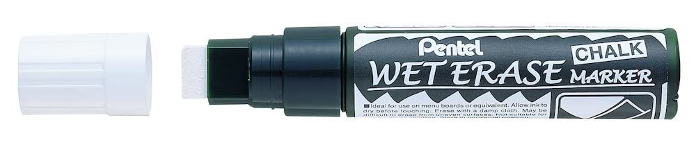pentel-smw56-wet-erase-jumbo-marcatore-a-gesso-liquido-nero-10-15-mm-1-pz image 4