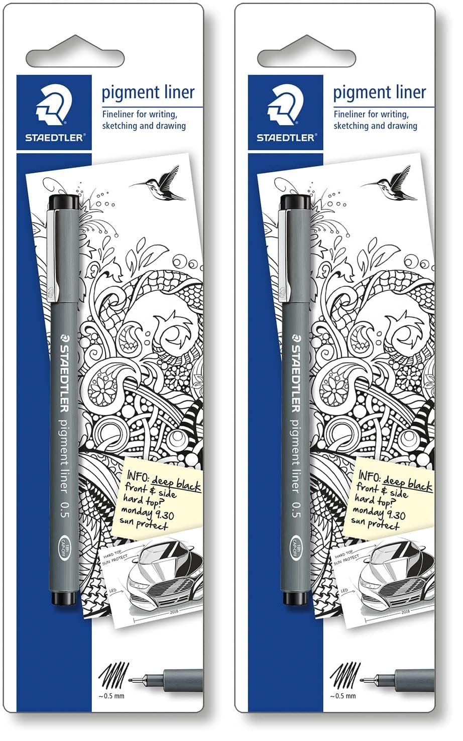 staedtler-pigment-liner-fineliner-nero-0-5-mm image 6
