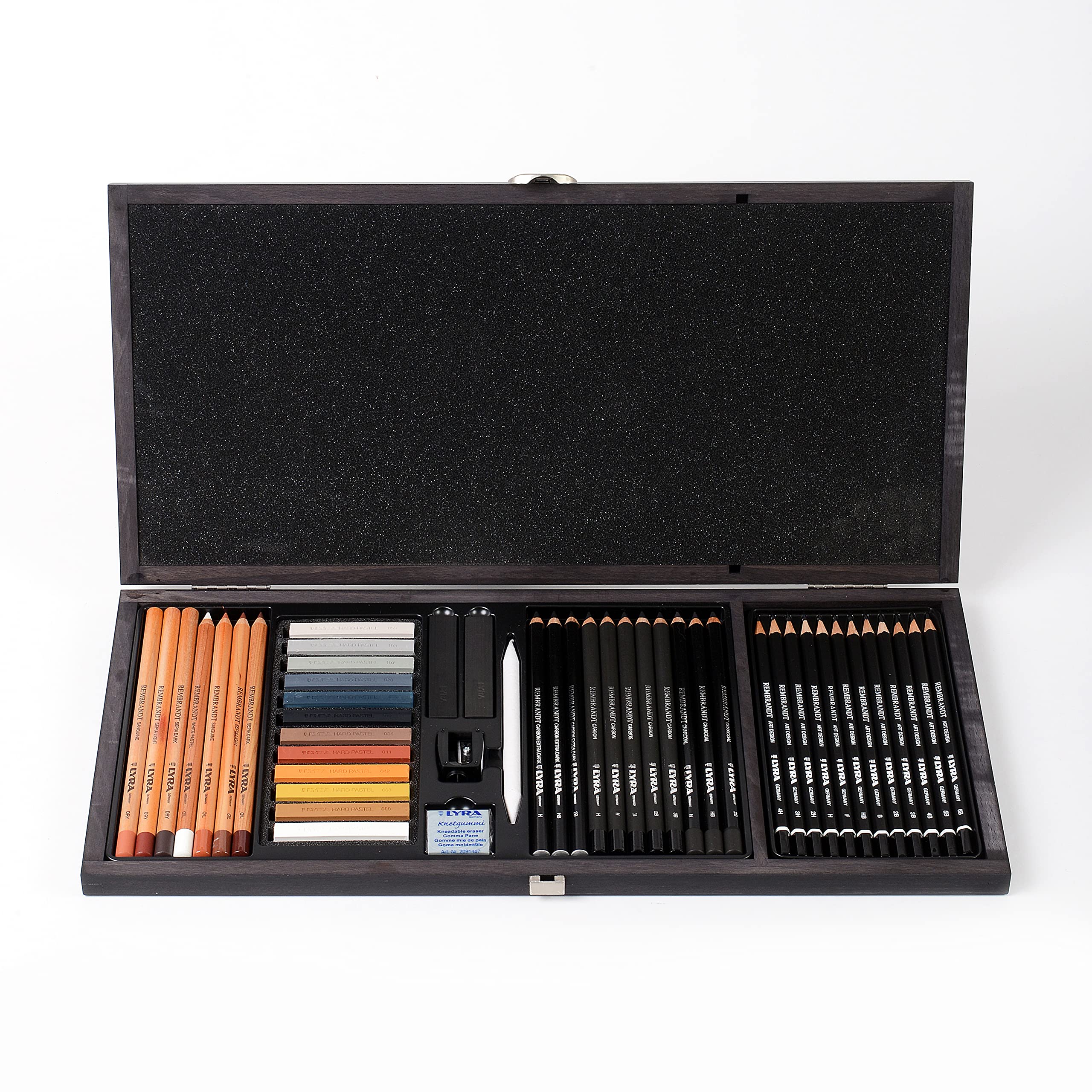 lyra-rembrandt-set-disegno-47-pezzi-in-scatola-di-legno image 1