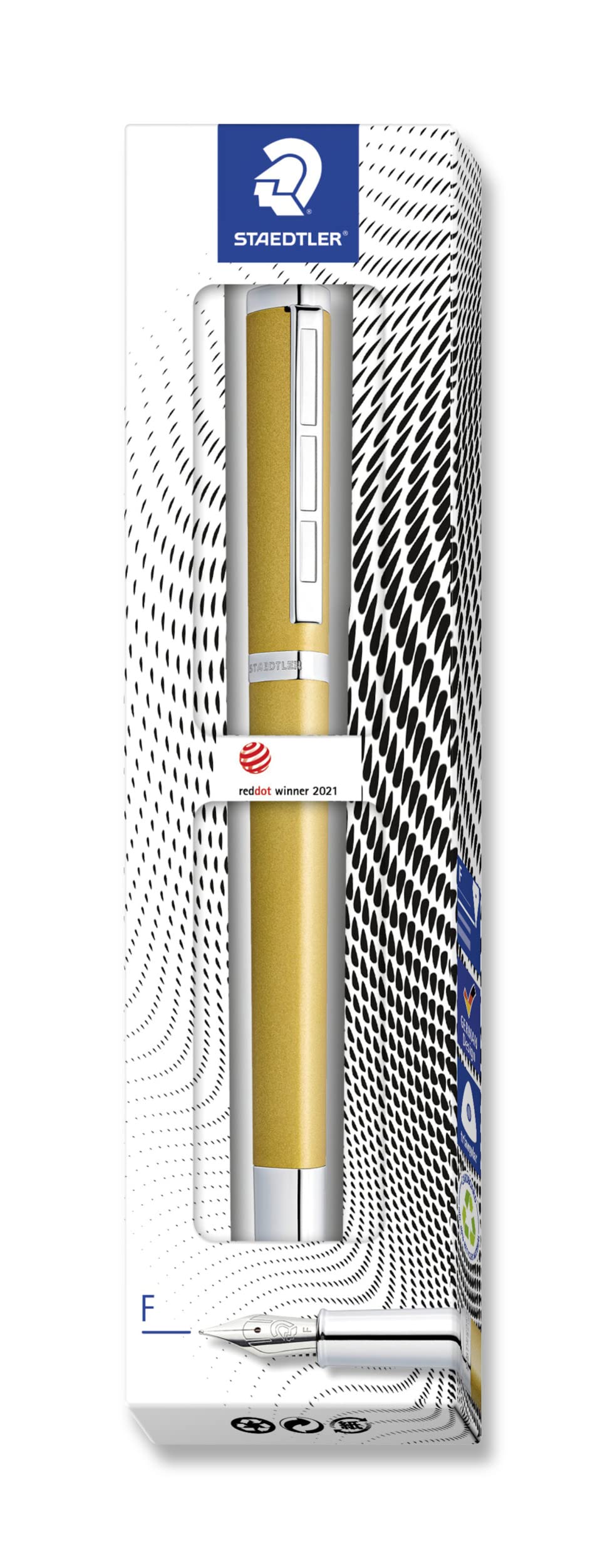 staedtler-triplus-474-f11-3-penna-stilografica-oro-glorioso-pennino-f image 6