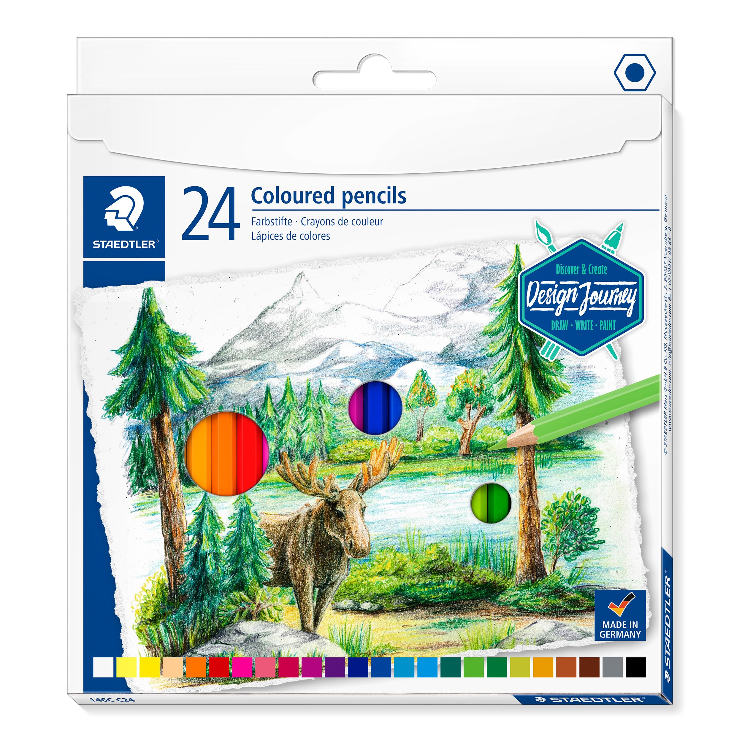 staedtler-146-c-design-journey-astuccio-12-matite-colorate-assortite image 7