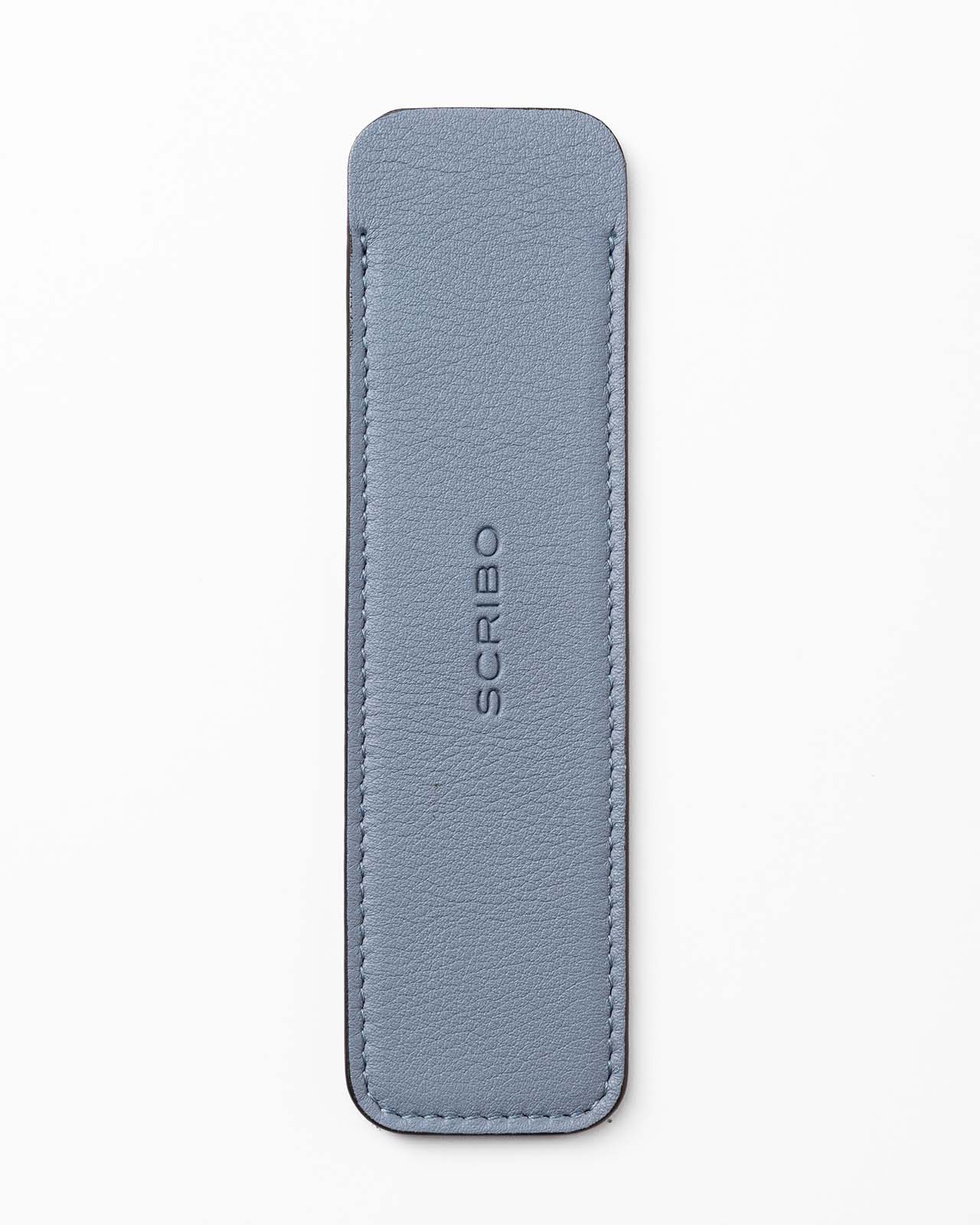 scribo-astuccio-pochette-in-pelle-grigio image 1