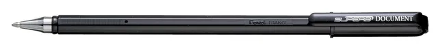 pentel-bk77mdk-superb-document-penna-a-sfera-nero-1-0-mm-12-pz image 1