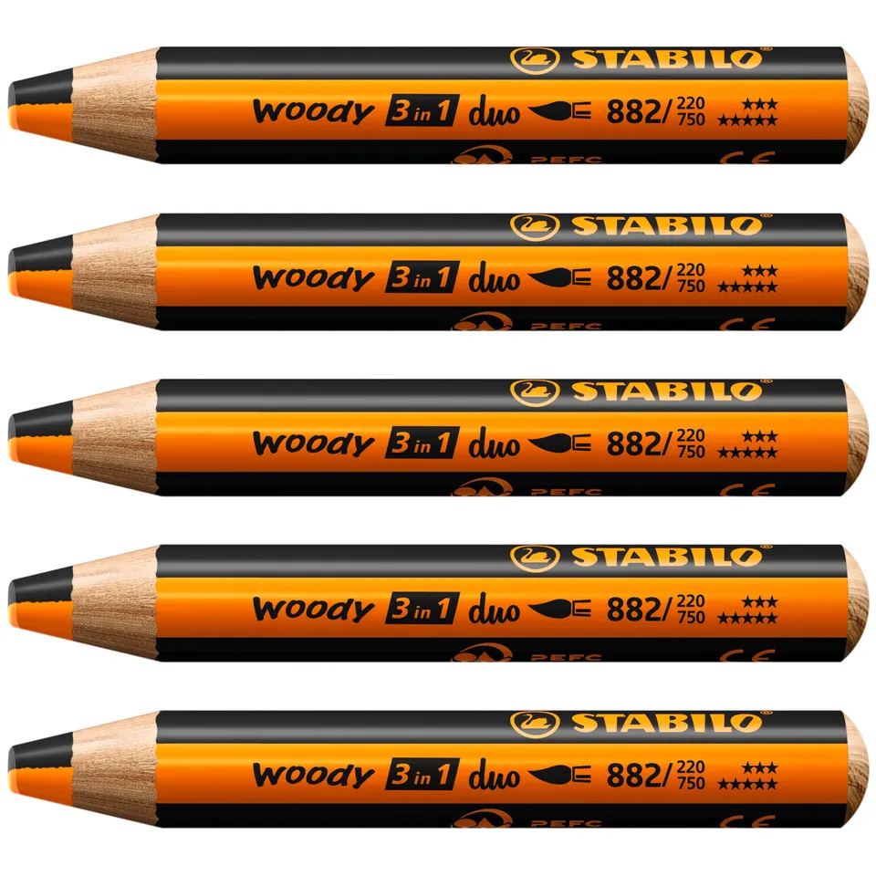 stabilo-woody-3-in-1-duo-matita-colorata-multi-funzione-bicolore image 1