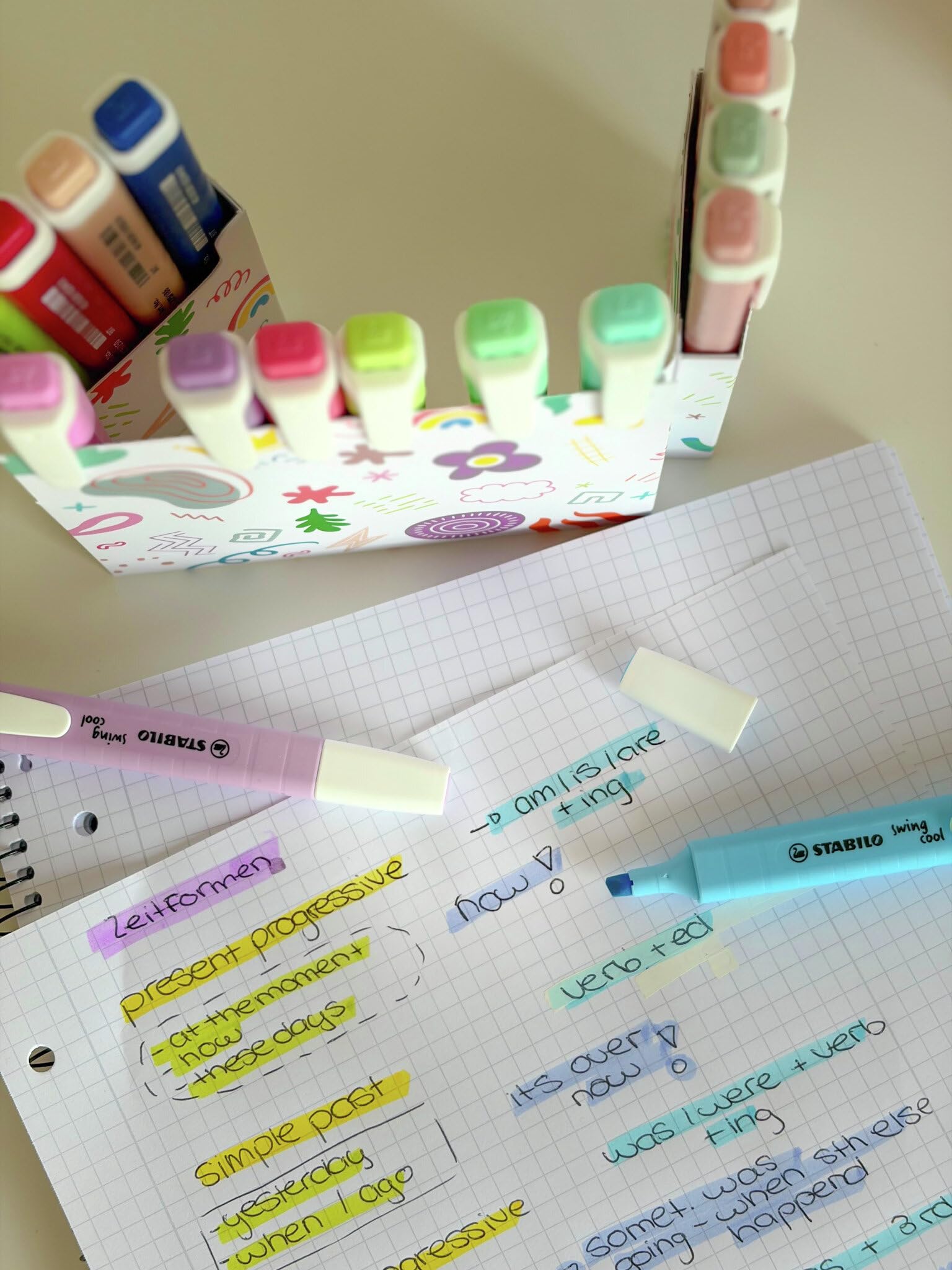 stabilo-swing-cool-evidenziatore-desk-set-16-pezzi-neon-pastel-nature image 7