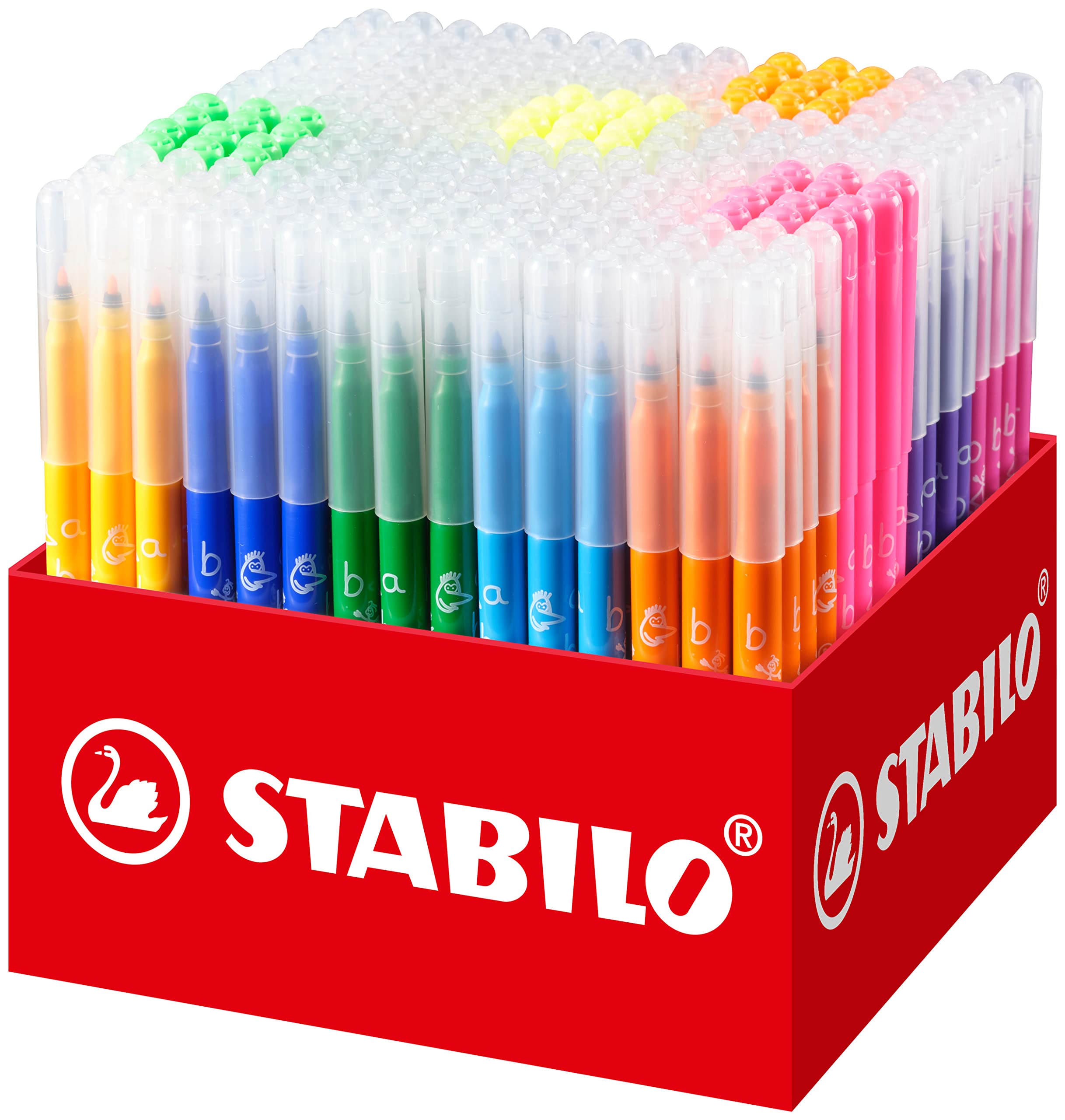 stabilo-trio-a-z-pennarello-punta-fine-0-7-mm-impugnatura-triangolare image 8