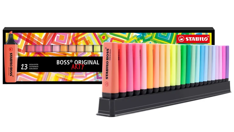 stabilo-boss-original-evidenziatore-punta-a-scalpello-2-5-mm-2 image 1