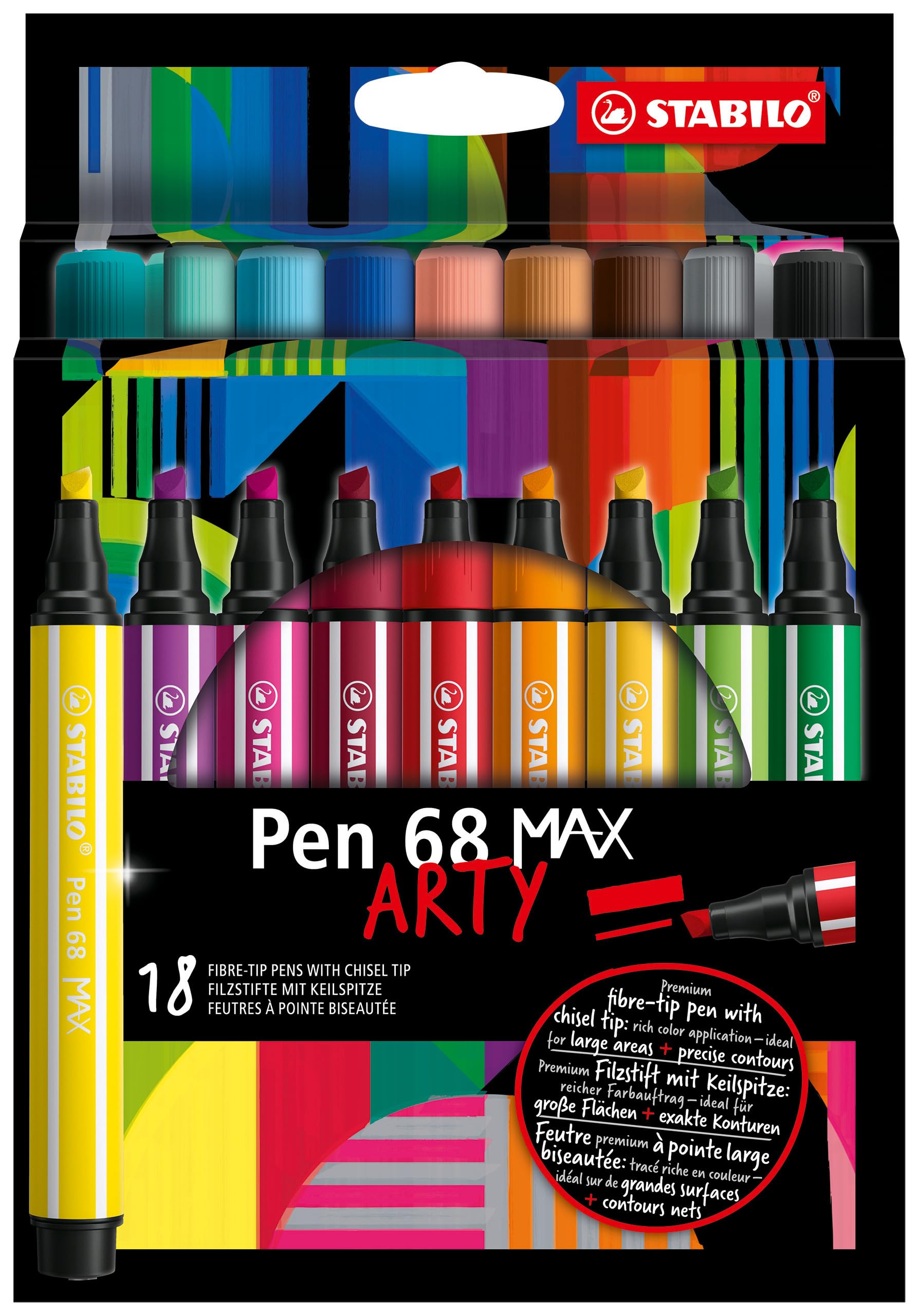 stabilo-pen-68-max-pennarello-doppia-punta-1-5-mm image 1
