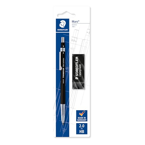staedtler-mars-technico-portamine-2-mm-con-temperamine-e-gomma image 8