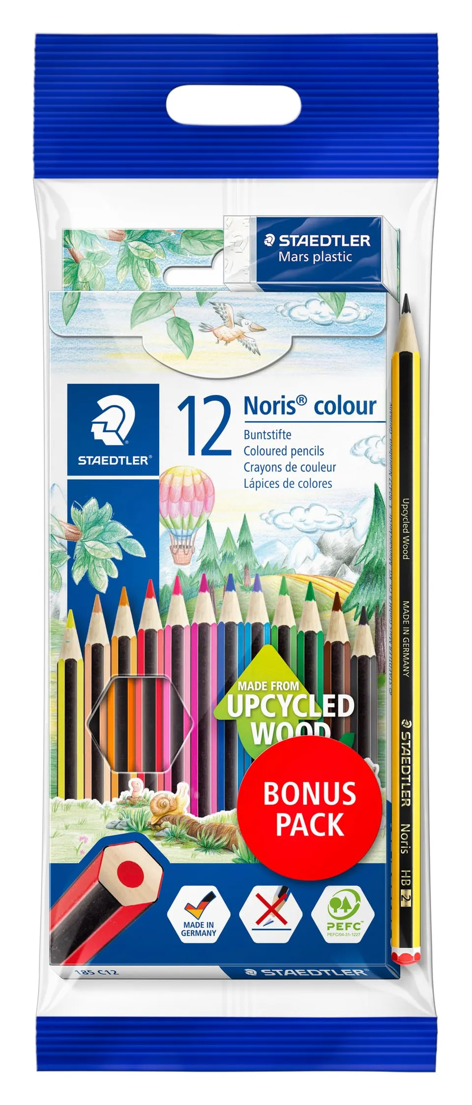 staedtler-noris-colour-matite-colorate-cancellabili-12-pezzi image 1