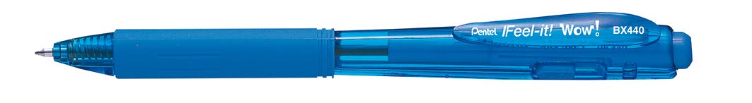 pentel-feel-it-wow-bx440-penna-a-sfera-a-scatto-1-0-mm-arancione-12-pz image 6