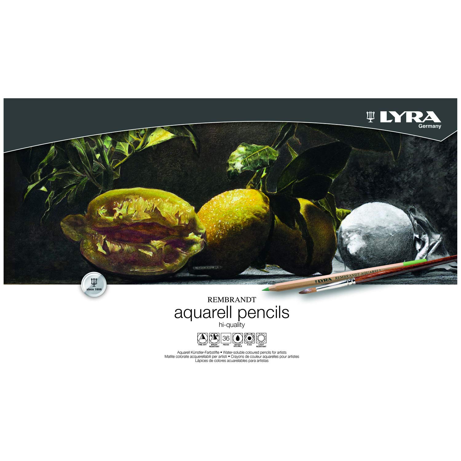 lyra-rembrandt-aquarell-scatola-metallo-36-matite-acquerellabili-3-75-mm image 4