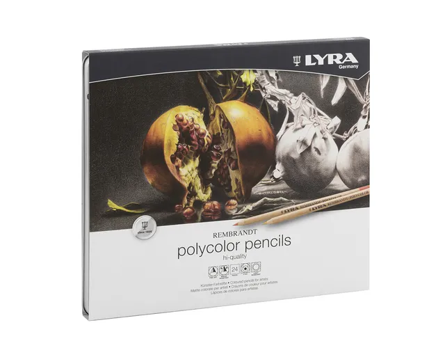 lyra-rembrandt-polycolor-confezione-metallo-24-matite-colorate-assortite image 1
