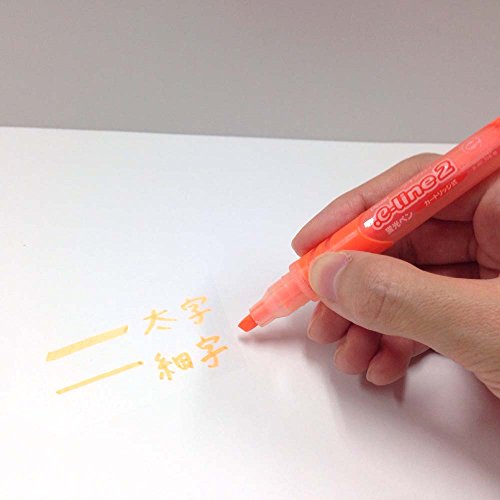 pentel-slw10-e-line2-evidenziatore-doppia-punta-arancio-confezione-10-pezzi image 8