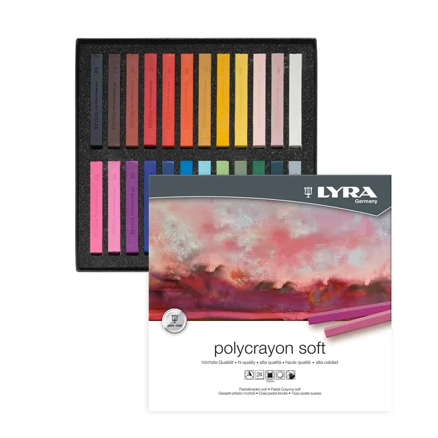 lyra-polycrayons-soft-l5651240-astuccio-24-gessetti-policromi image 1