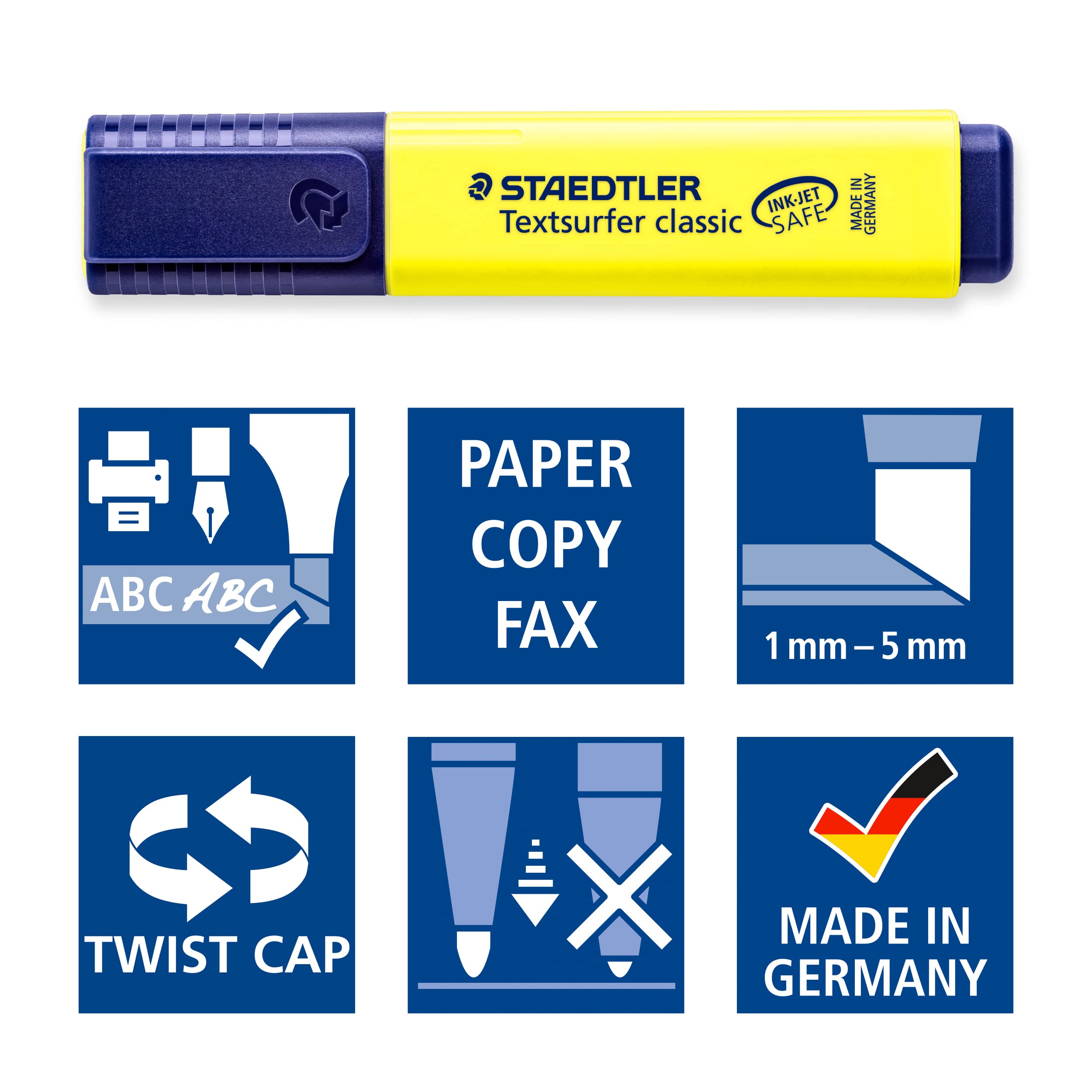 staedtler-textsurfer-classic-364-evidenziatori-set-4-pz-pastello image 6
