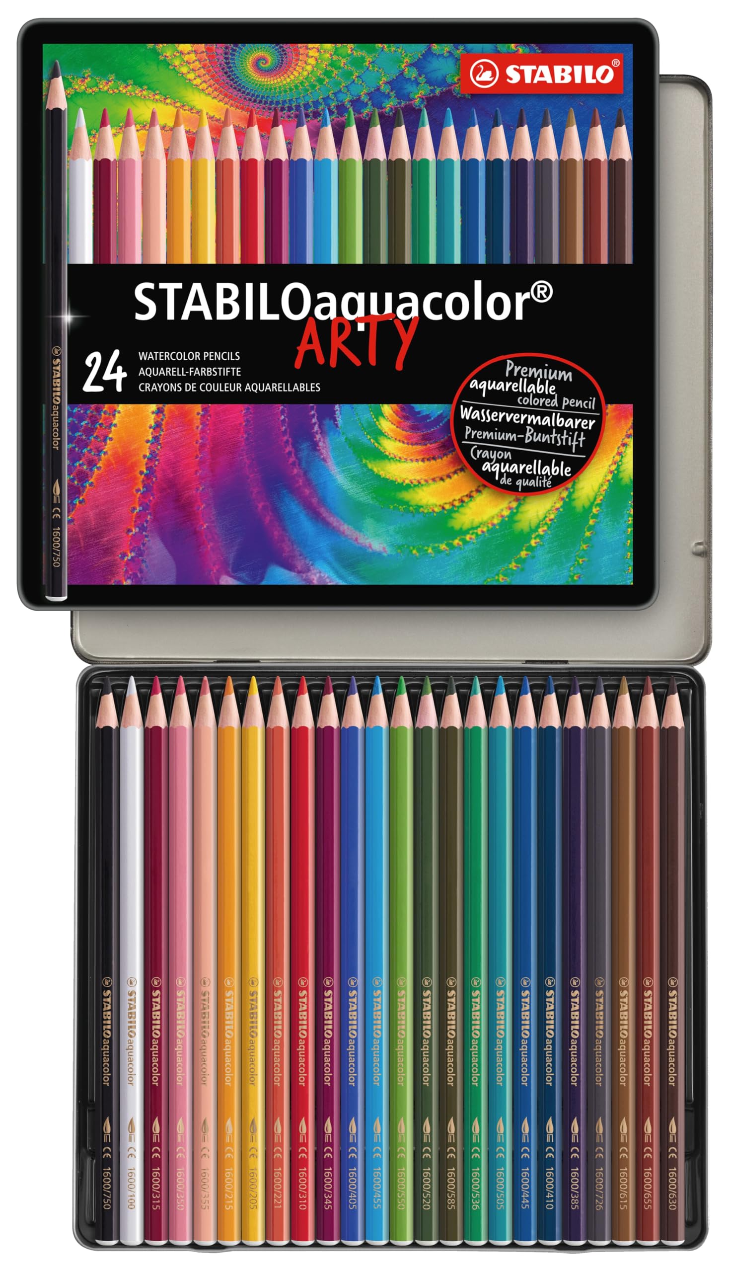 stabilo-stabiloaquacolor-matita-colorata-acquarellabile-2-8-mm image 1