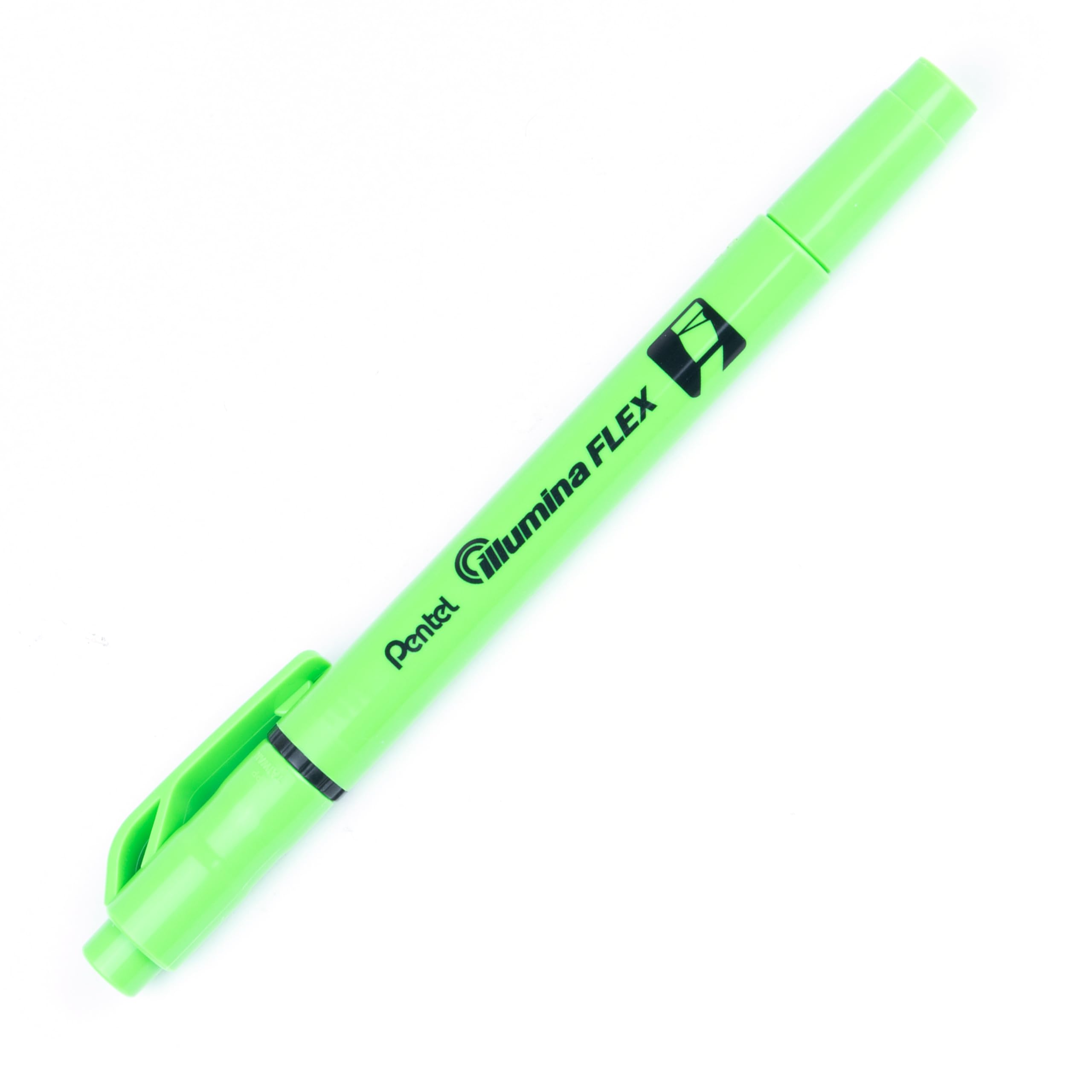 pentel-illumina-flex-slw11-evidenziatore-doppia-punta-flessibile-azzurro-10-pezz image 8