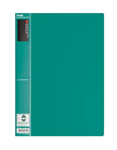 pentel-recycology-dcf142-portalistino-display-book-superior-a4-20-buste-rosso image 7