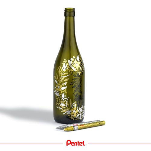 pentel-paint-marker-mmp10-punta-media-4-5-mm-argento-12-pezzi image 7