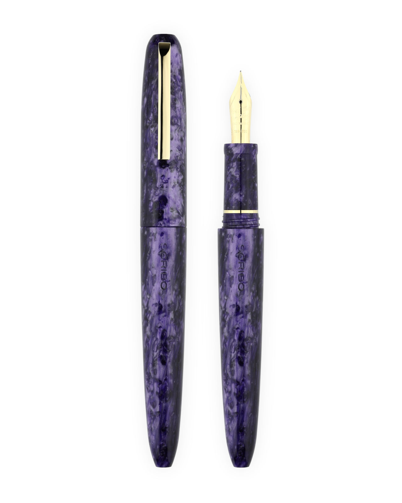 scribo-piuma-ametista-penna-stilografica-viola image 1