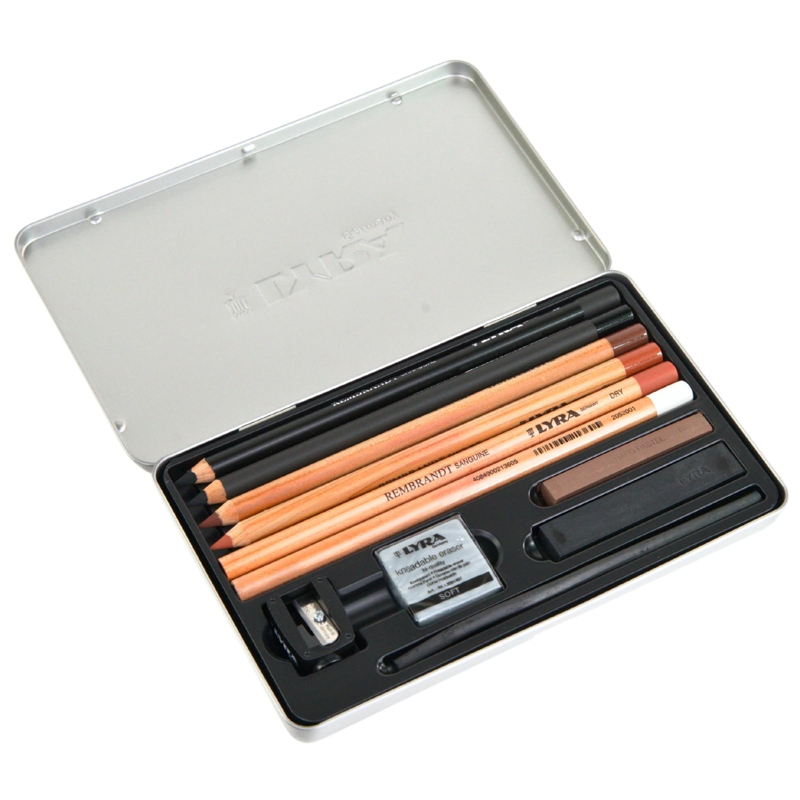 lyra-rembrandt-matite-da-disegno-rotolo-in-tessuto-da-24-matite-assortite image 6