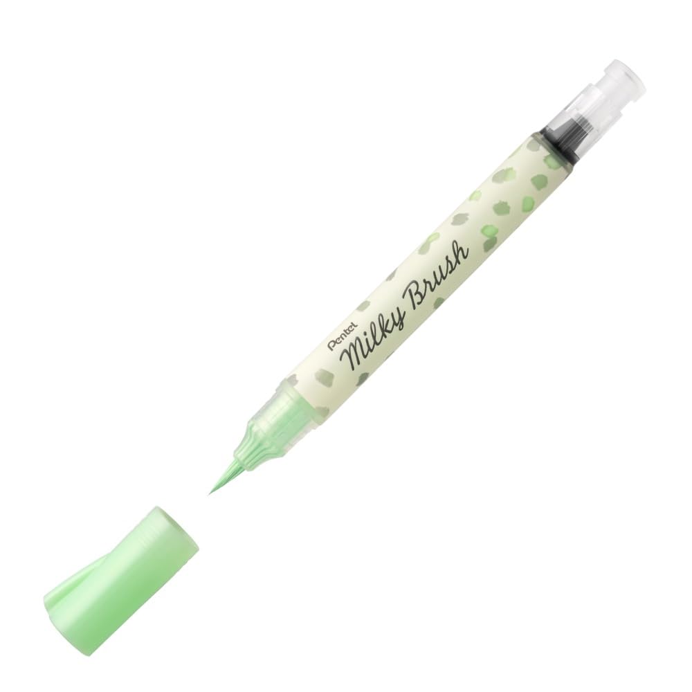 pentel-milky-brush-xgfh-p-pennello-lettering-giallo-pastello image 6