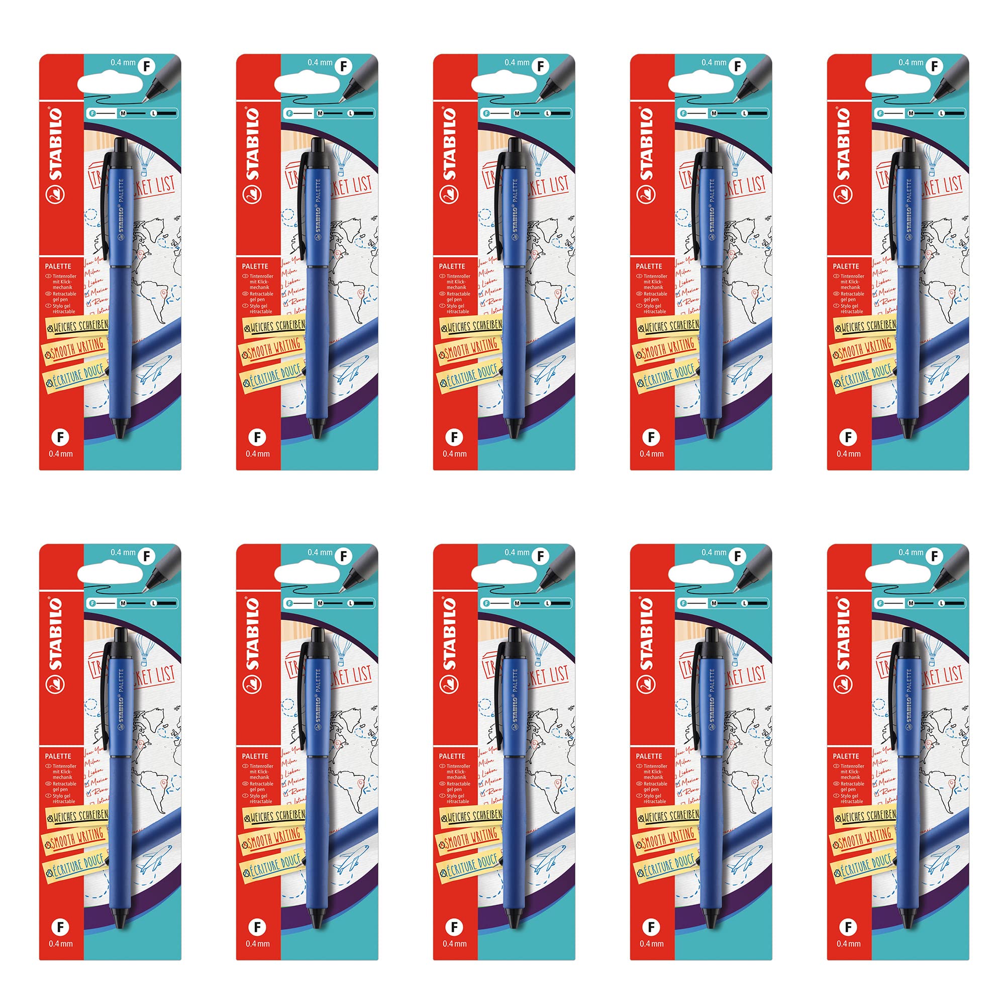 stabilo-palette-penna-roller-gel-a-scatto-0-4-mm-2 image 1