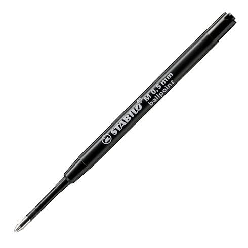 stabilo-refill-cartuccia-per-penna-a-sfera-tratto-m-0-5-mm-nero image 8