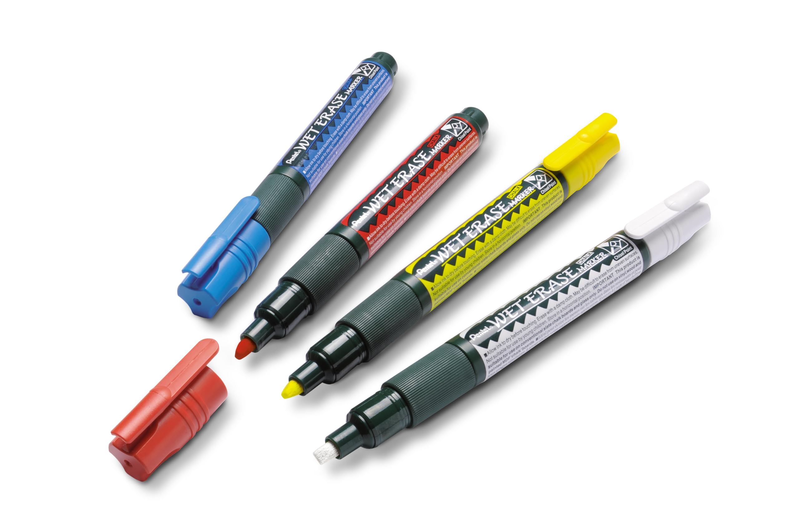 pentel-smw26-wet-erase-marcatore-a-gesso-liquido-blu-4-6-mm-1-pz image 2