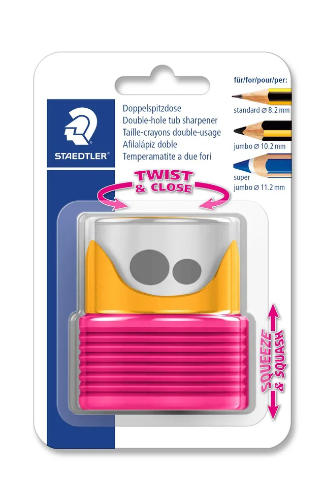 staedtler-noris-513007bk-1-temperamatite-doppio-foro-con-serbatoio image 1