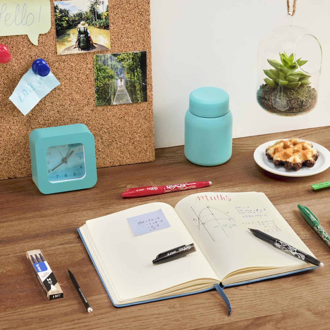 pilot-frixion-penna-cancellabile-set-12-ricariche-blu-punta-media-0-7-mm image 8