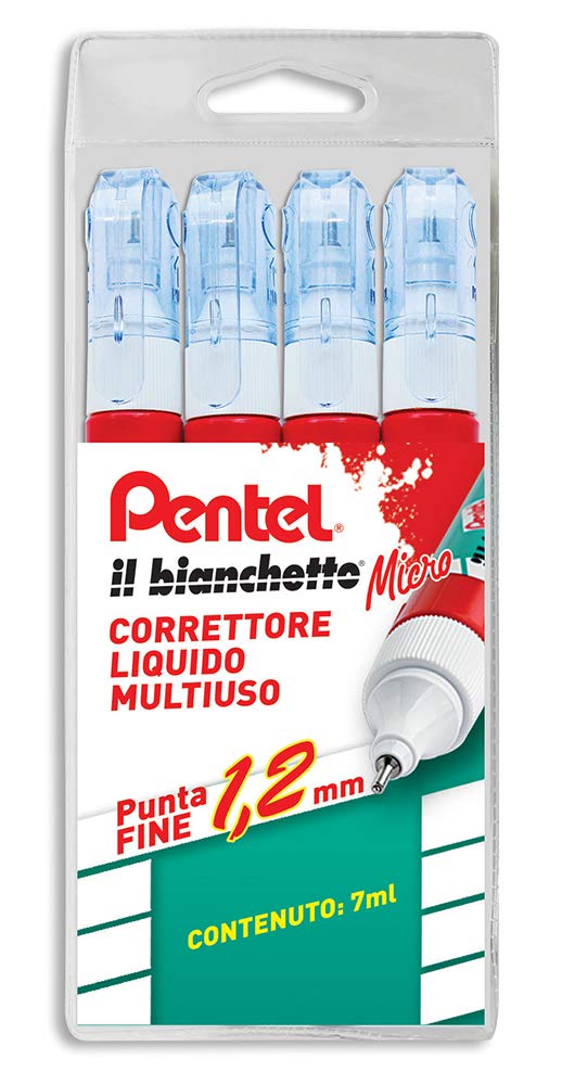 pentel-presto-zl63-bianchetto-micro-7-ml-punta-fine-1-2-mm-confezione-12-pezzi image 3