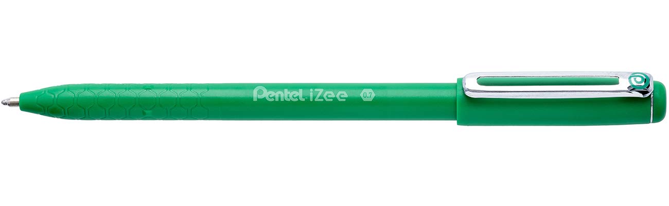 pentel-izee-bx457-penna-sfera-0-7-mm-verde-confezione-12-pezzi image 1