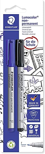 staedtler-lumocolor-316-pennarelli-non-permanenti-nero-blu-set-2-da-0-6-mm image 6