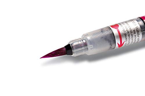 pentel-gfl-colour-brush-pennello-con-serbatoio-inchiostro-a-base-acqua-6-pezzi-c image 8