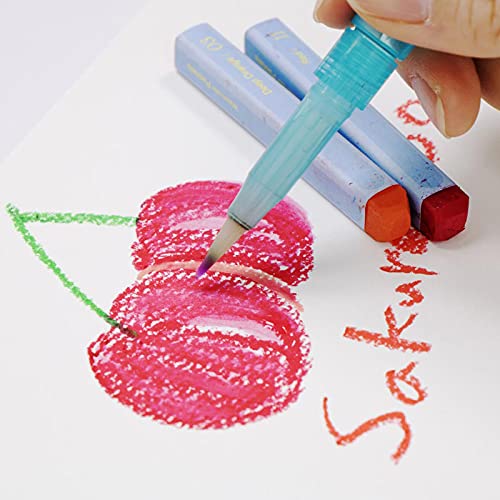 pentel-aquash-ghw1-kit-slim-e-watercolours-oil-pastel-12-colori image 6