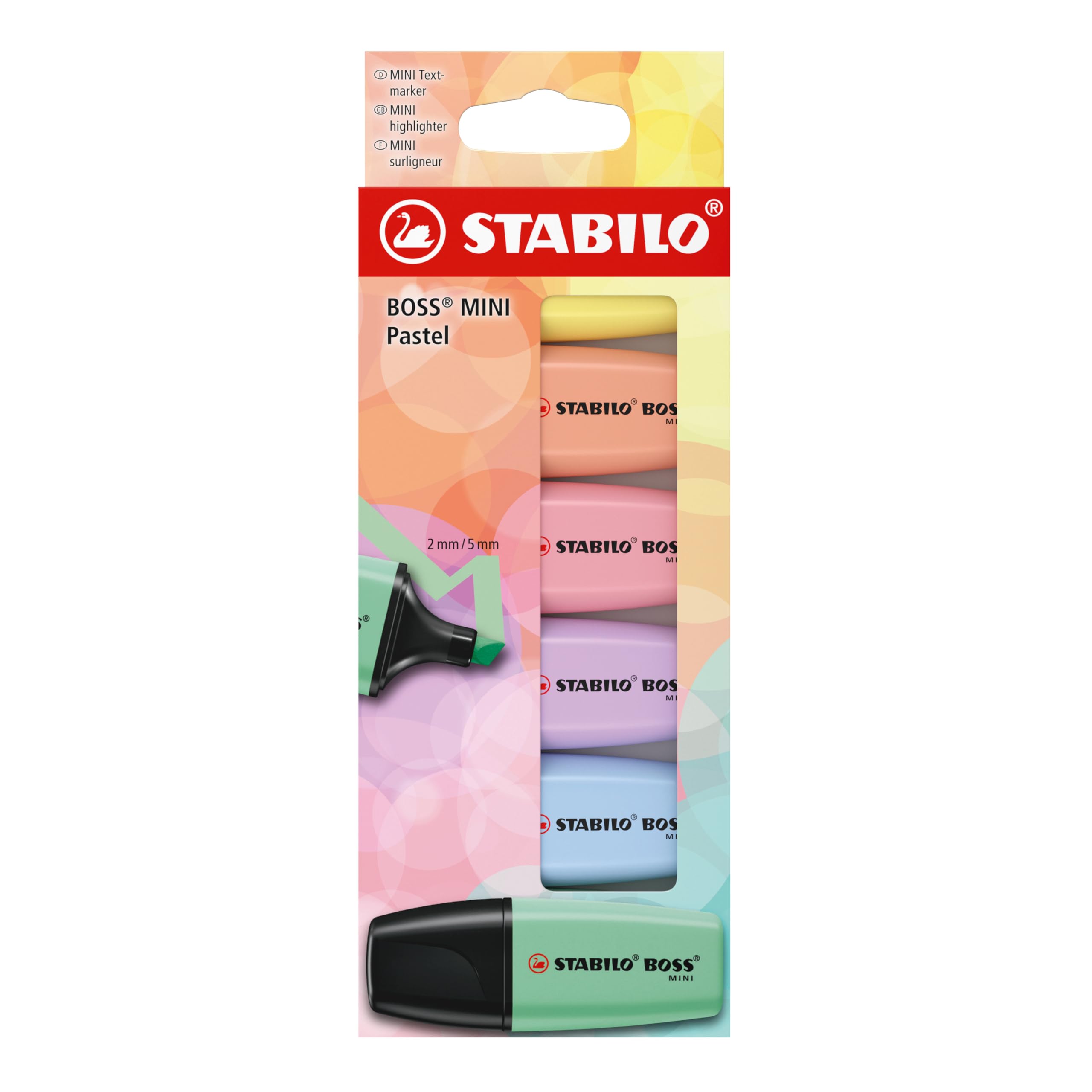 stabilo-boss-mini-pastel-evidenziatore-formato-tascabile image 1