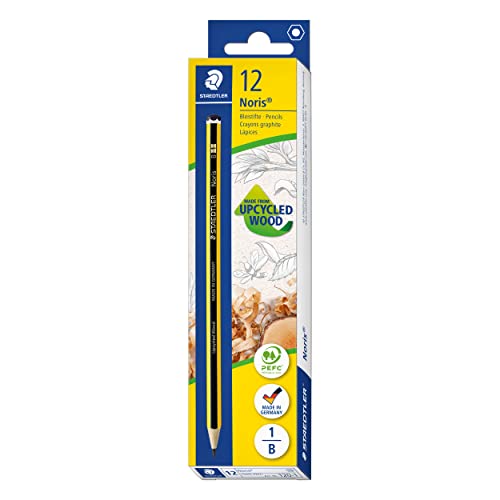staedtler-noris-matite-grafite-b-esagonali-confezione-12-pezzi image 6