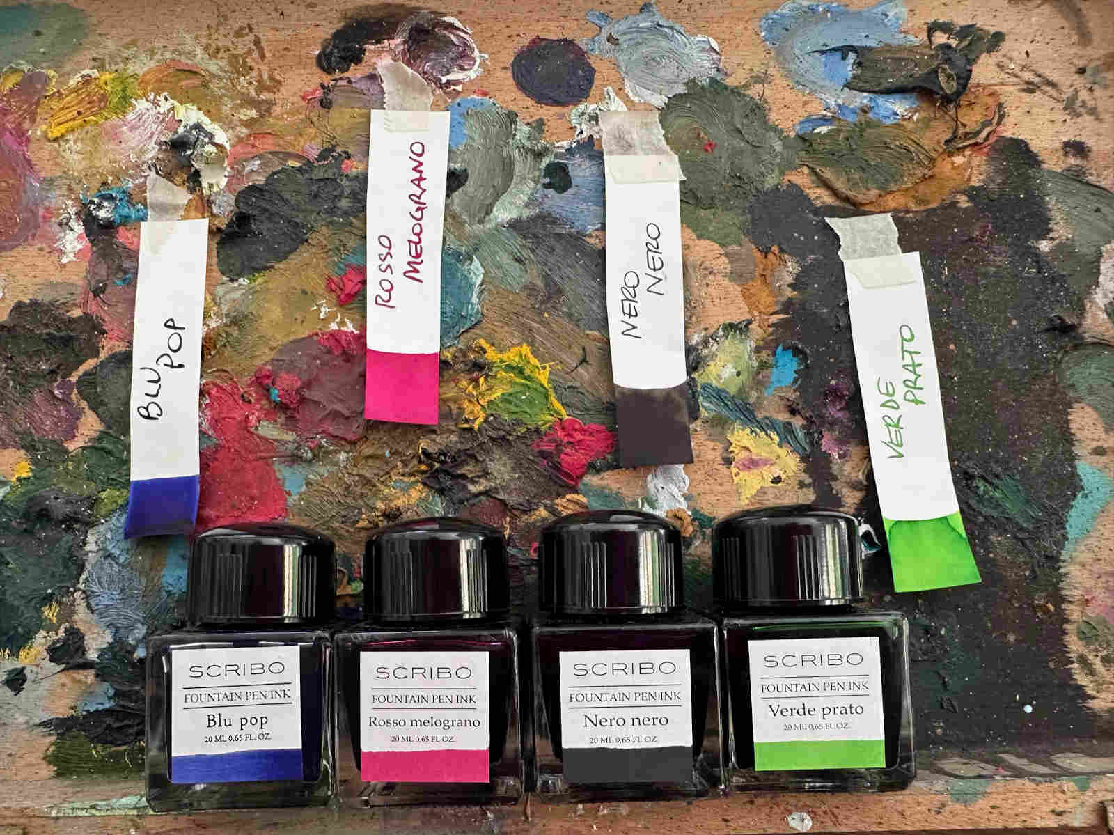 scribo-mini-ink-collection-art-limited-edition-set-4-inchiostri-20ml image 2