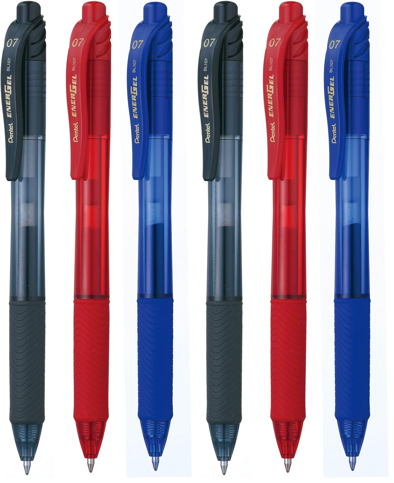 pentel-energel-x-bl107-roller-a-scatto-0-7-mm-confezione-3-pz-nero image 4